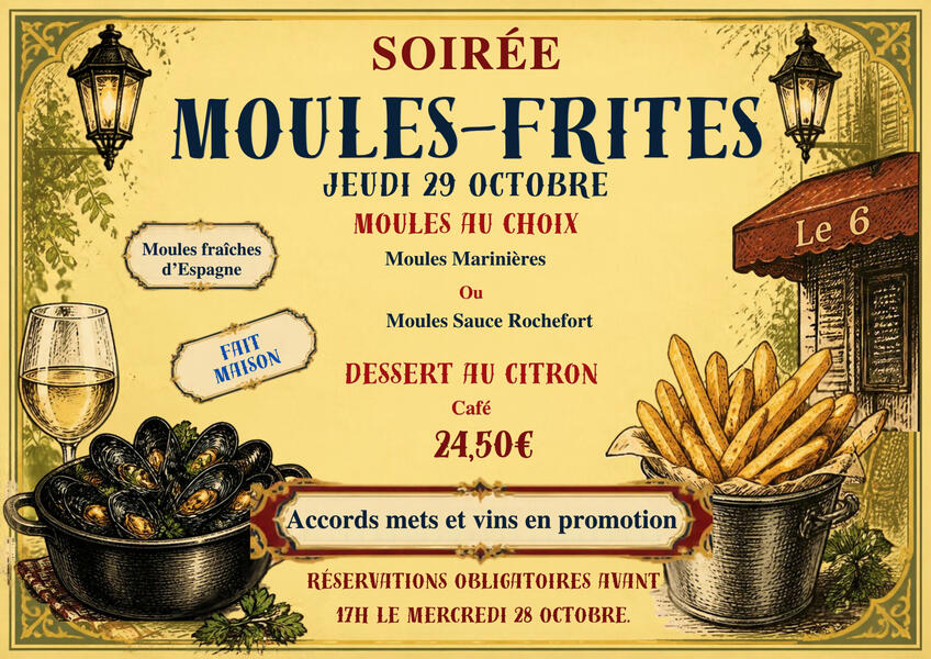 à la carte menu: text with food images as decoration